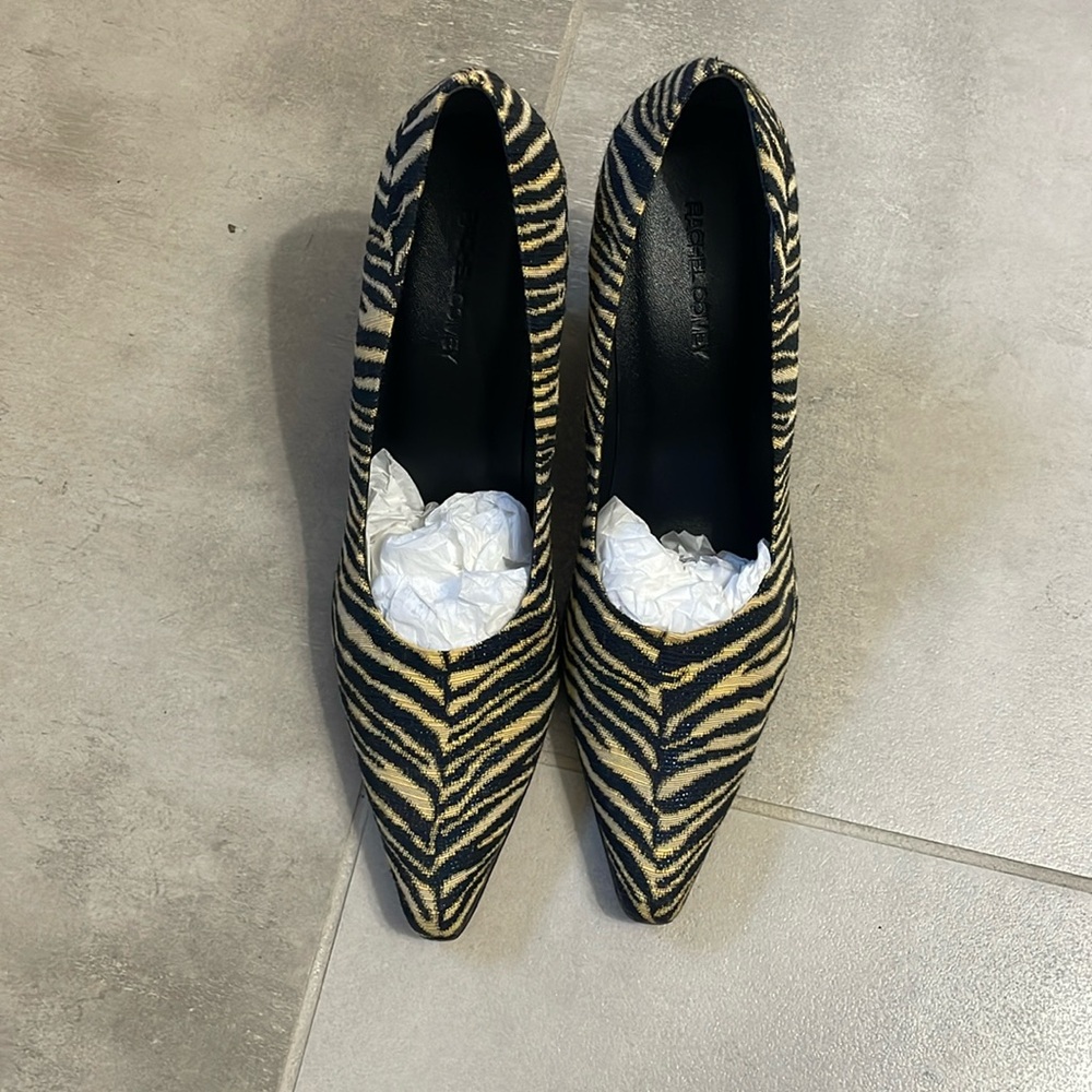 Rachel Comey Zebra Jacqard Heel size 9.5